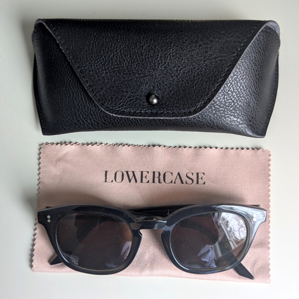 BNWOT Lowercase NYC Astor sunglasses, Sage Green - Picture 4 of 11
